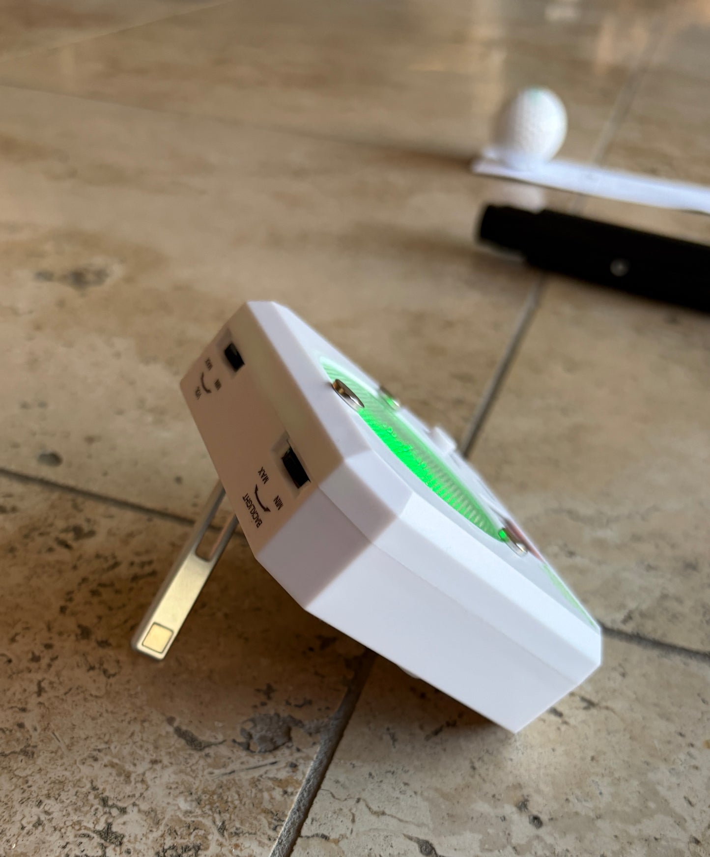 The GolfSaber - Black with Audio Feedback Target
